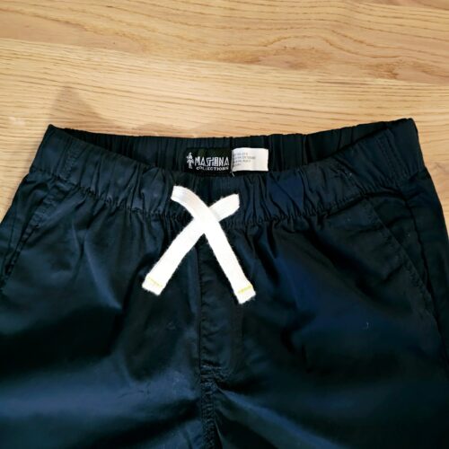 Cotton Pull-on Shorts with African Print Detail for Toddlers and Teens – Image 2