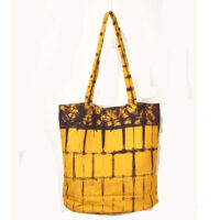 Tie Dye Tote Bag - Yellow